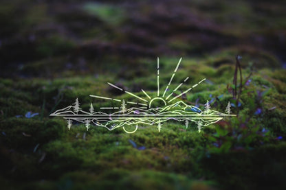 Mountain Sunrise to Sunset Vinyl Decal | 304