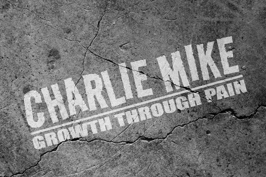 Charlie Mike, Growth Through Pain Vinyl Decal | 312