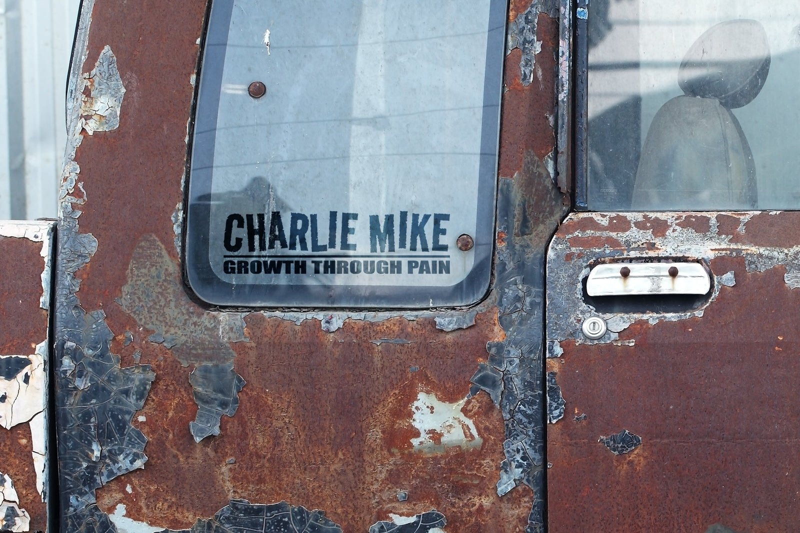 Charlie Mike, Growth Through Pain Vinyl Decal | 312
