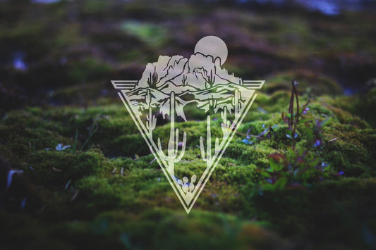 Desert Triangle Vinyl Decal | 315