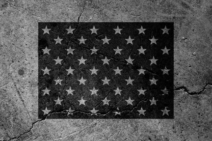 American Flag Star Union Stencil | 317