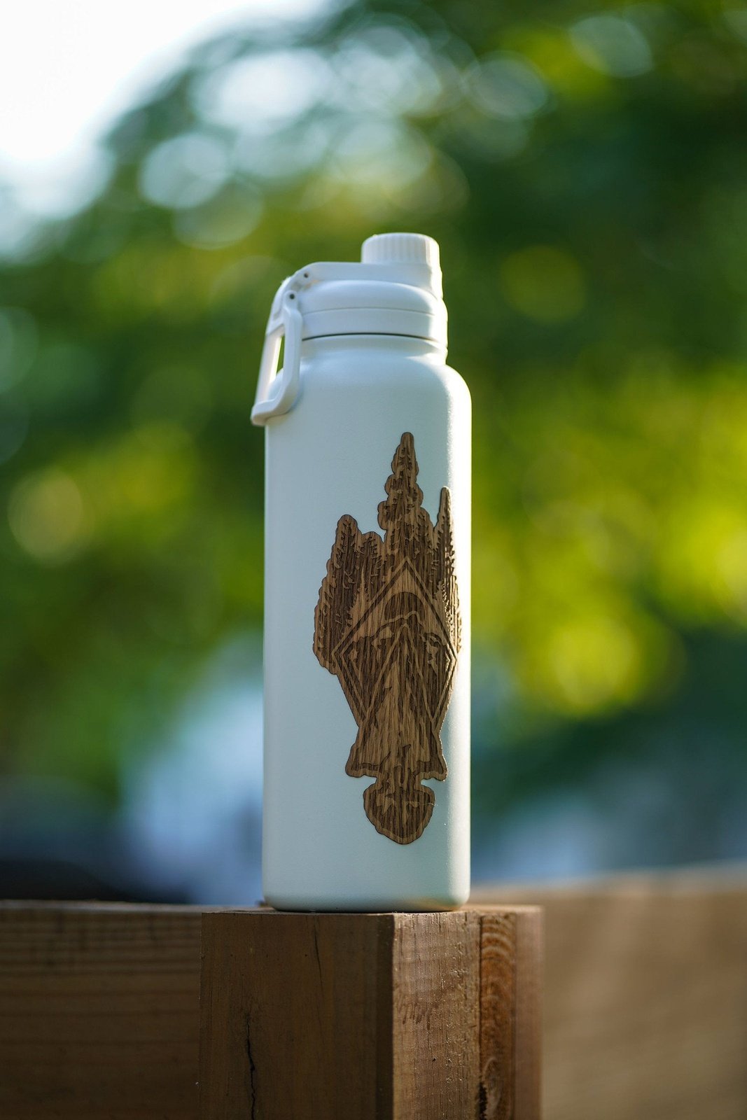Mountain Arrowhead Wooden Sticker | 4