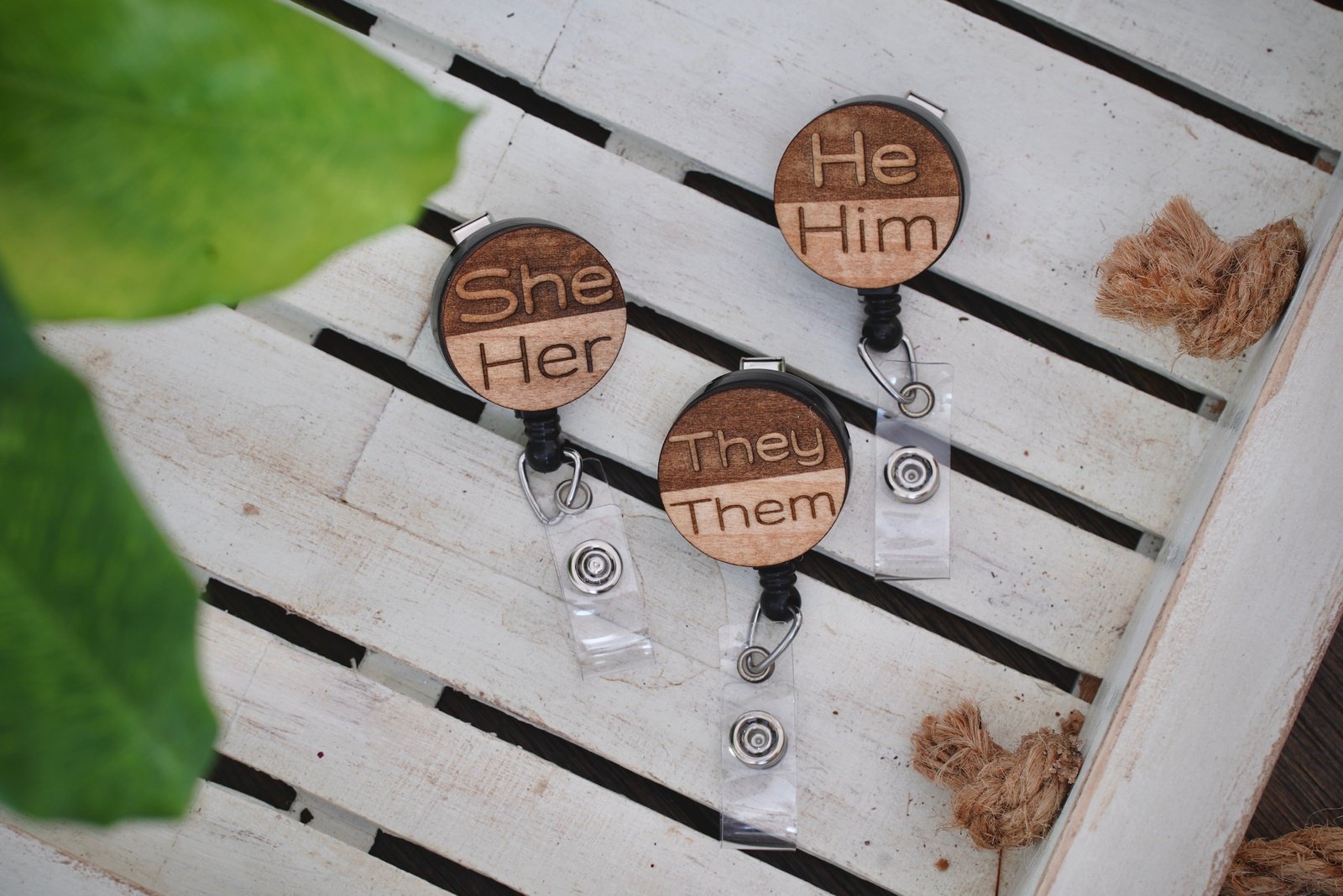 They Them Pronouns Badge Reel | 37
