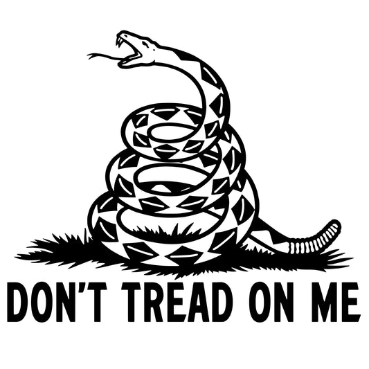 DD | CUSTOM REQUEST | Don't Tread On Me - 12" x 10"