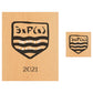 3xP x Logo Wooden Sticker | 4"x4" x50 | 11"x9" x10 | White Maple