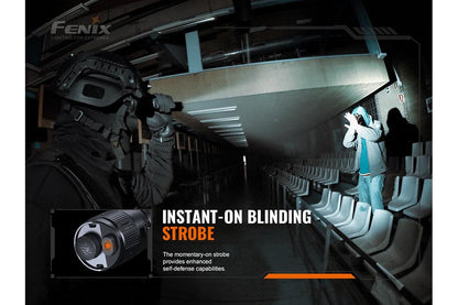 Fenix TK20R V2.0 Rechargeable Flashlight with FREE T5 Tactical Pen optional