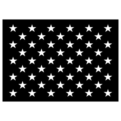 MM - American Flag Star Union Stencil | 167 CUSTOM