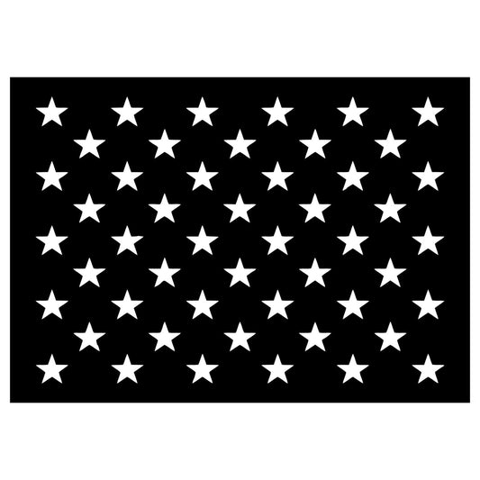MM - American Flag Star Union Stencil | 167 CUSTOM