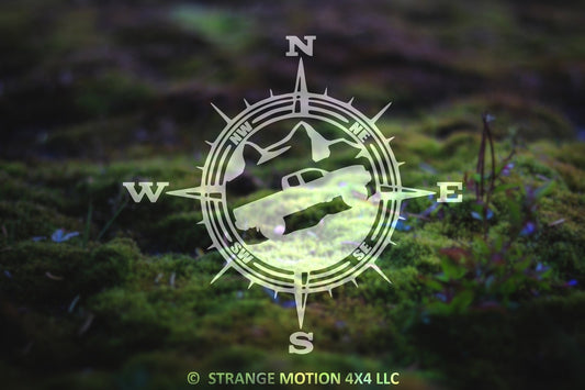 Compass Vinyl Decal for 2nd Gen Tacoma | 60