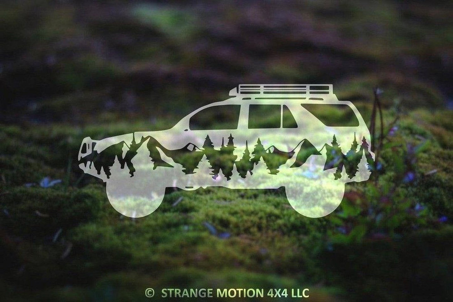 Mountain Vinyl Decal for 3rd Gen 4Runner | 119