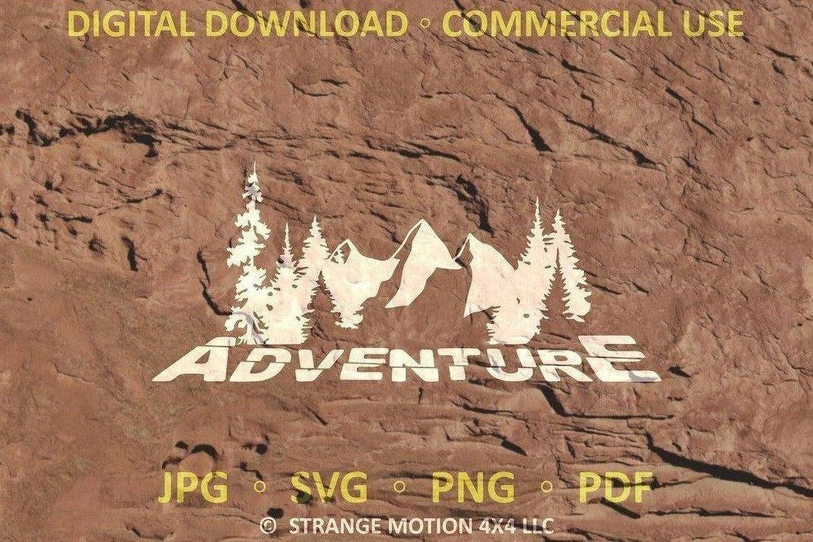 Adventure Mountains and Trees File Pack - Commercial Use