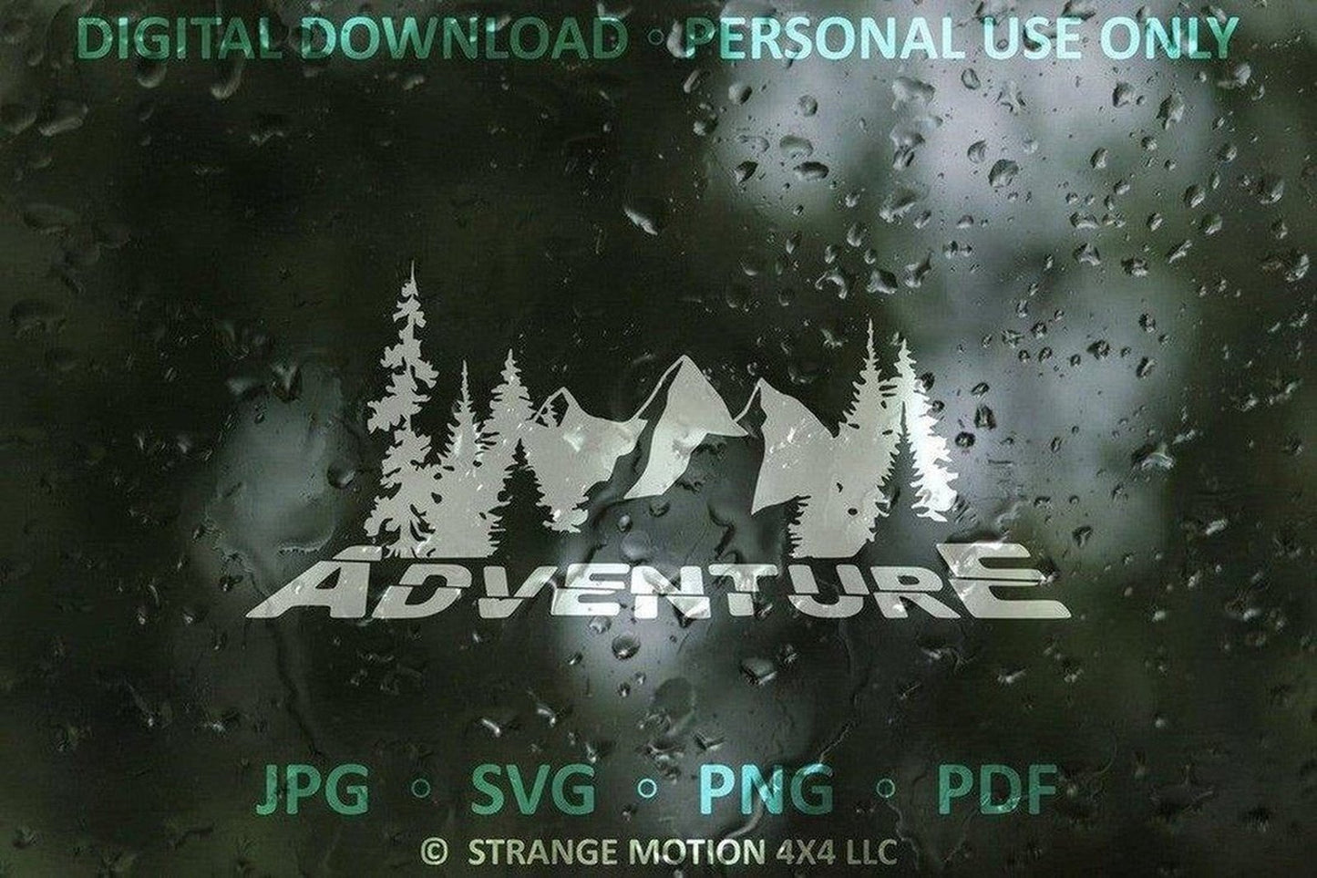 Adventure Mountains and Trees File Pack - Personal Use