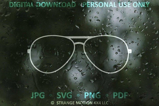 Aviator Sunglasses File Pack - Personal Use