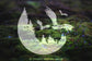 Birds and Trees Moon Vinyl Decal | 92