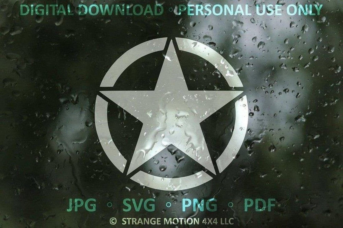 Military Star File Pack - Personal Use