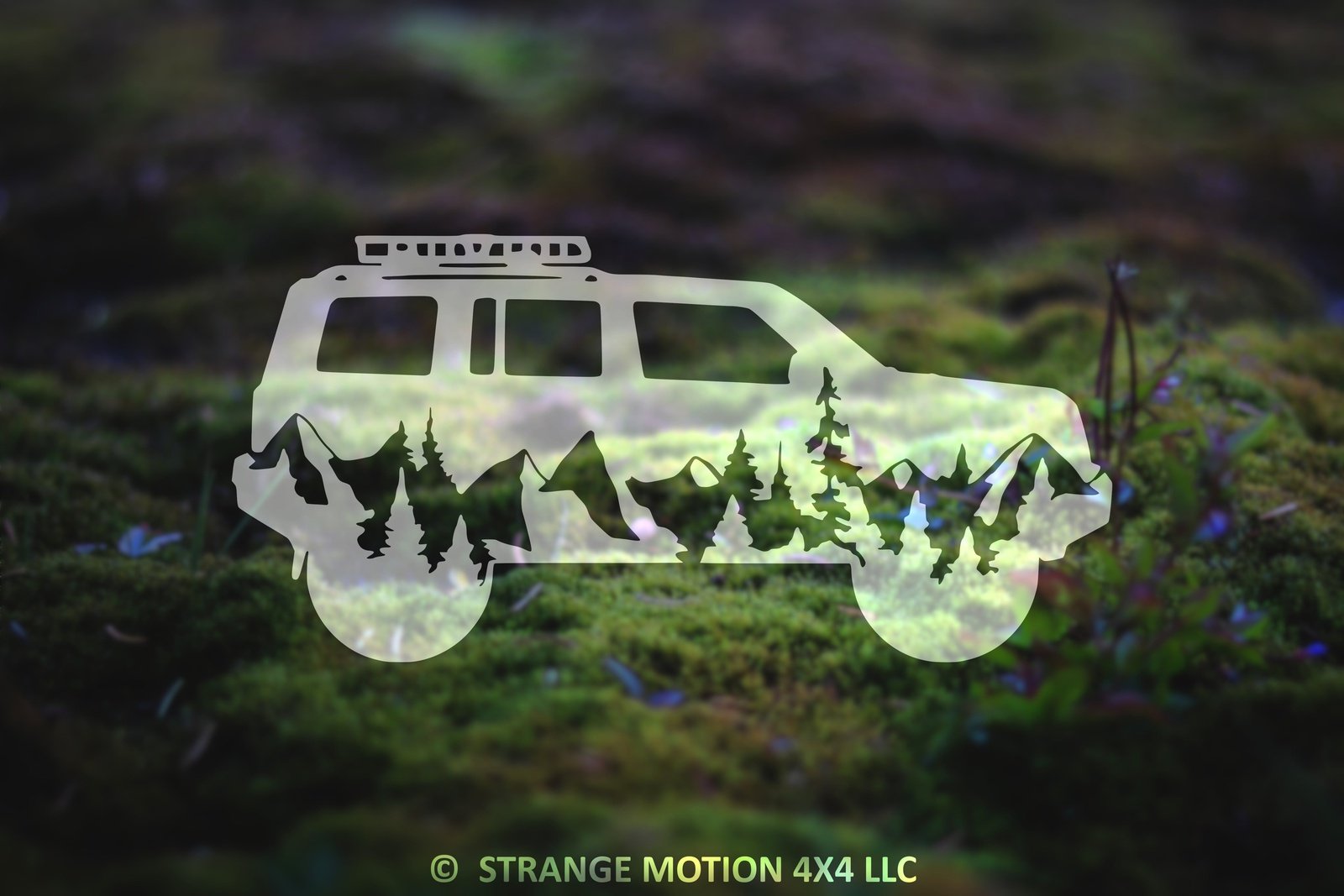 Mountain Vinyl Decal for Patriot | 161