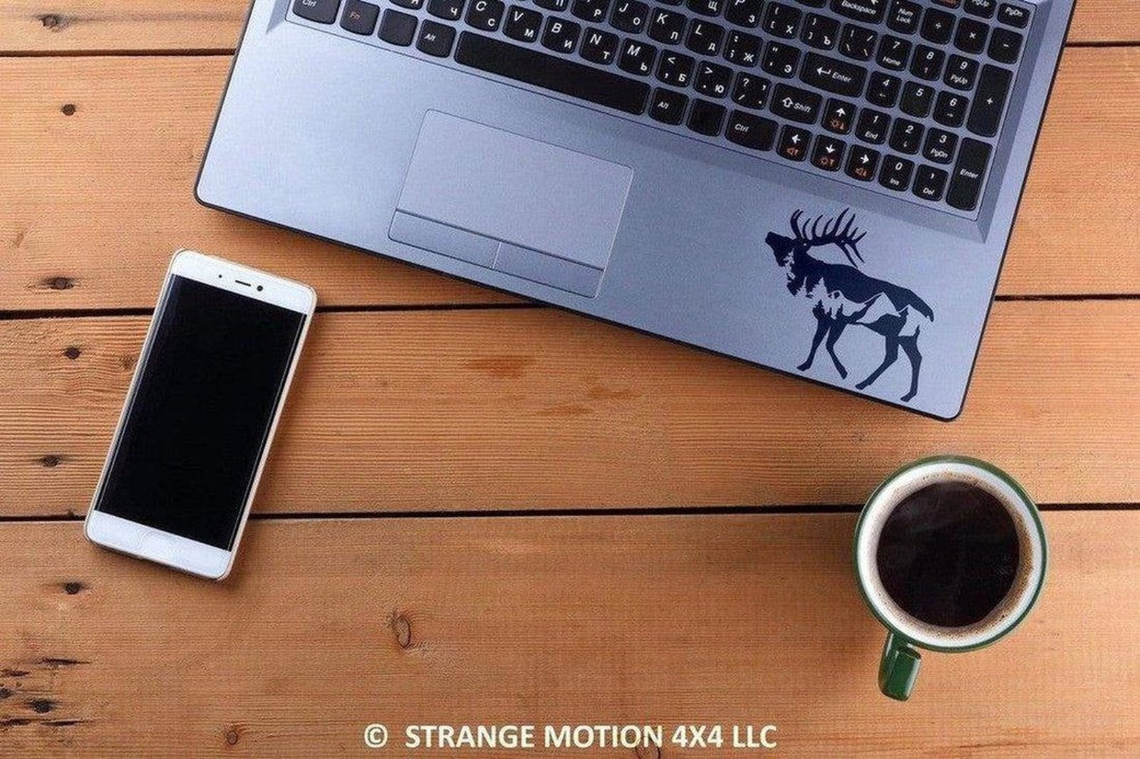 Mountain Elk Vinyl Decal | 115