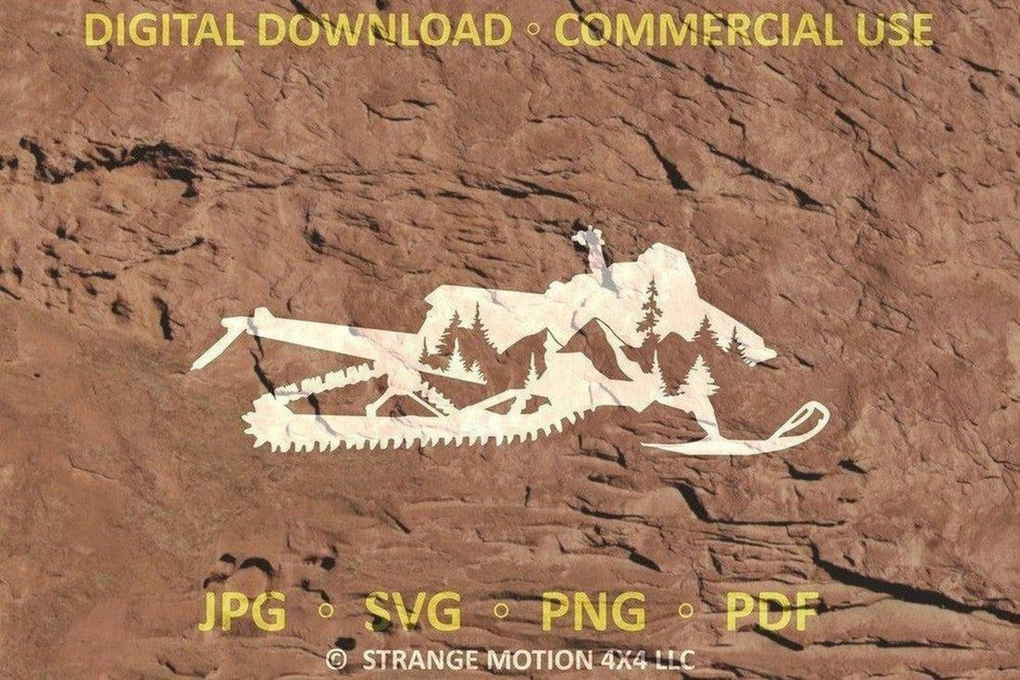 Mountain Snowmobile File Pack - Commercial Use