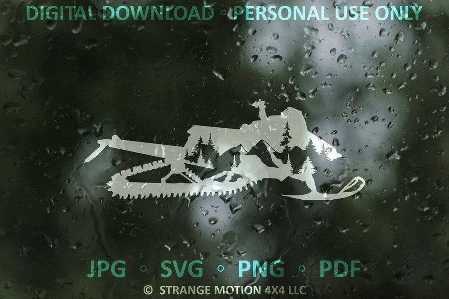 Mountain Snowmobile File Pack - Personal Use