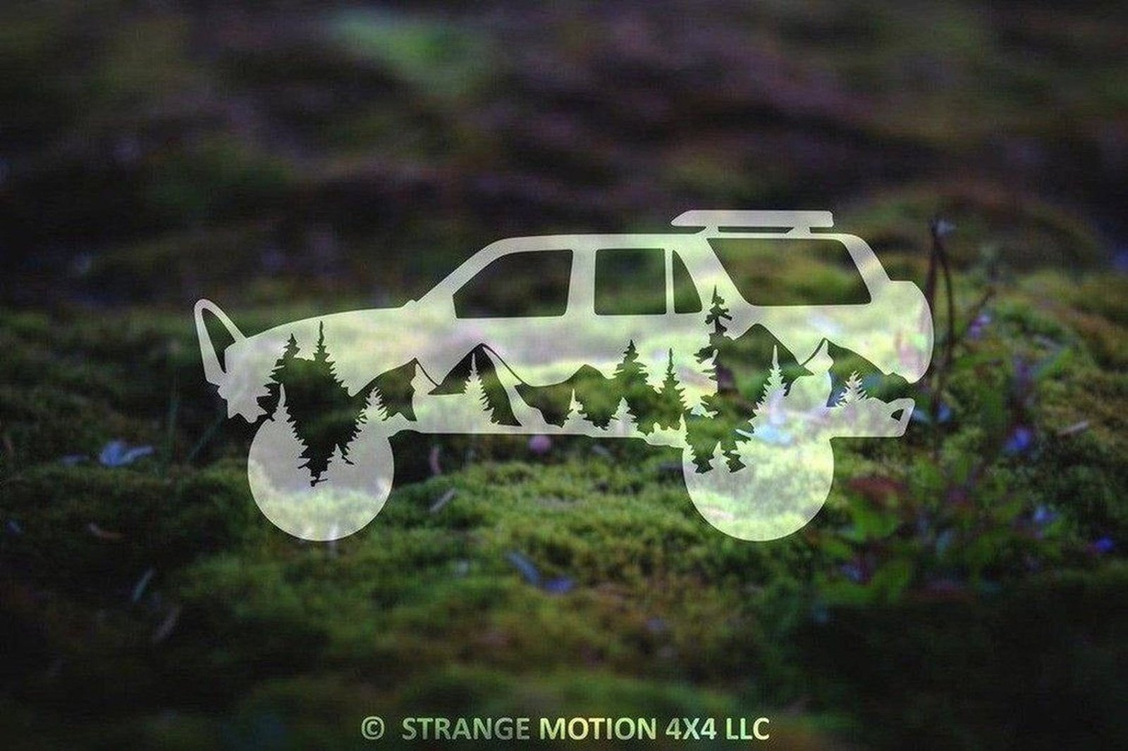 Mountain Vinyl Decal for 2nd Gen 4Runner | 118