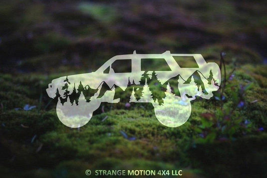 Mountain Vinyl Decal for 1st Gen 4Runner | 117