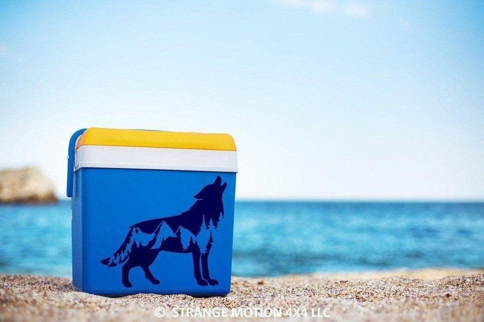Mountain Wolf Vinyl Decal | 57