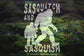 Sasquatch and Sasquish Vinyl Decal | 83