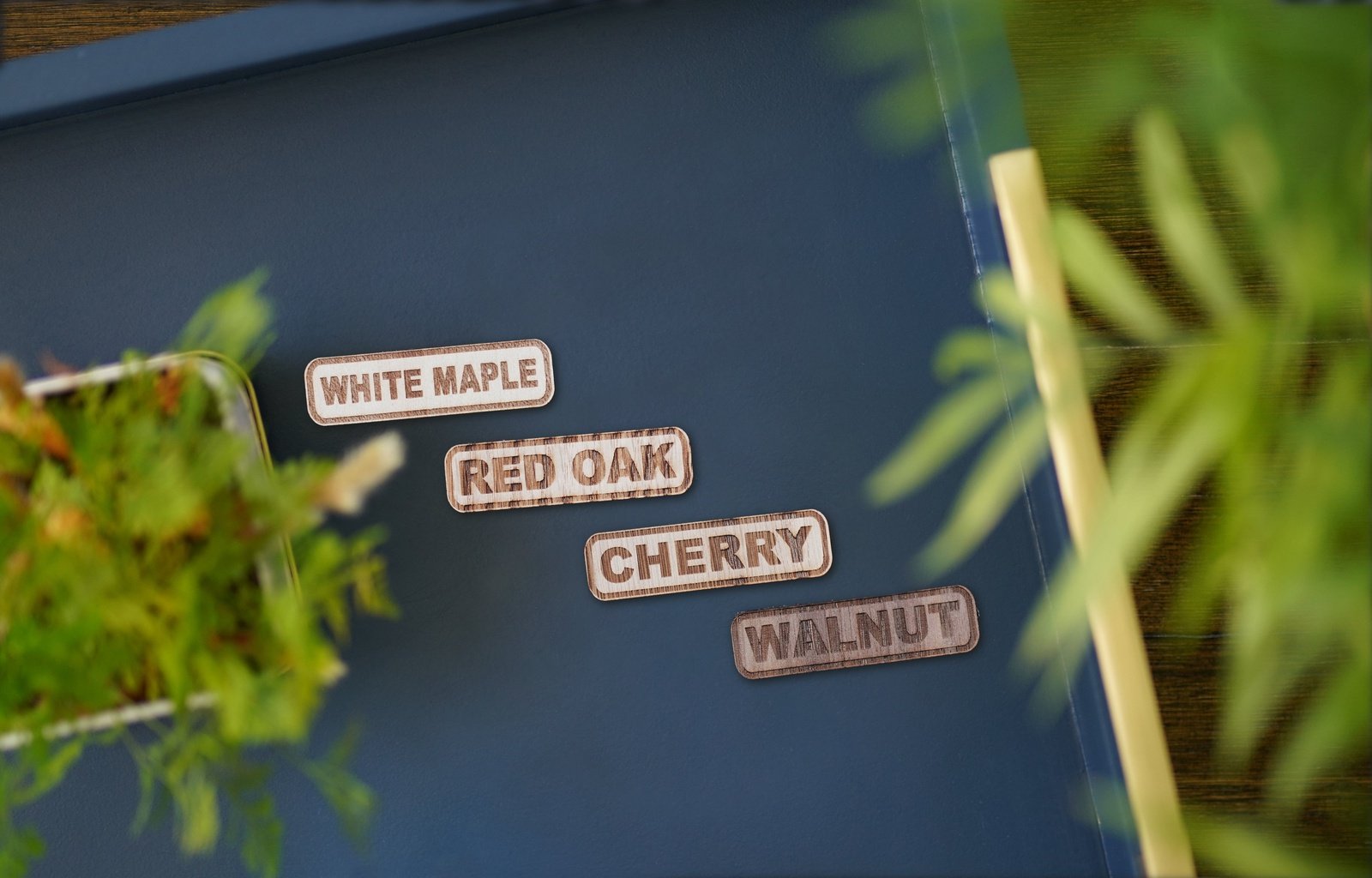 Trees Wooden Sticker | 3