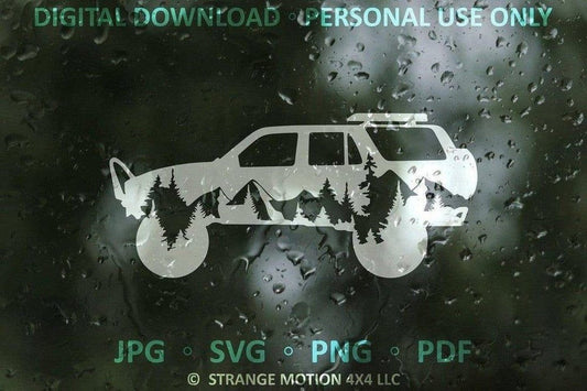 2nd Gen Mountain File Pack for 4Runner - Personal Use