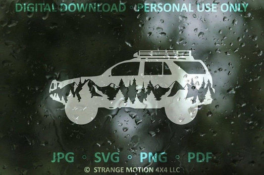 3rd Gen Mountain File Pack for 4Runner - Personal Use