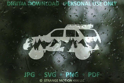 1st-5th Gen Mountain File Packs for 4Runner - Personal Use