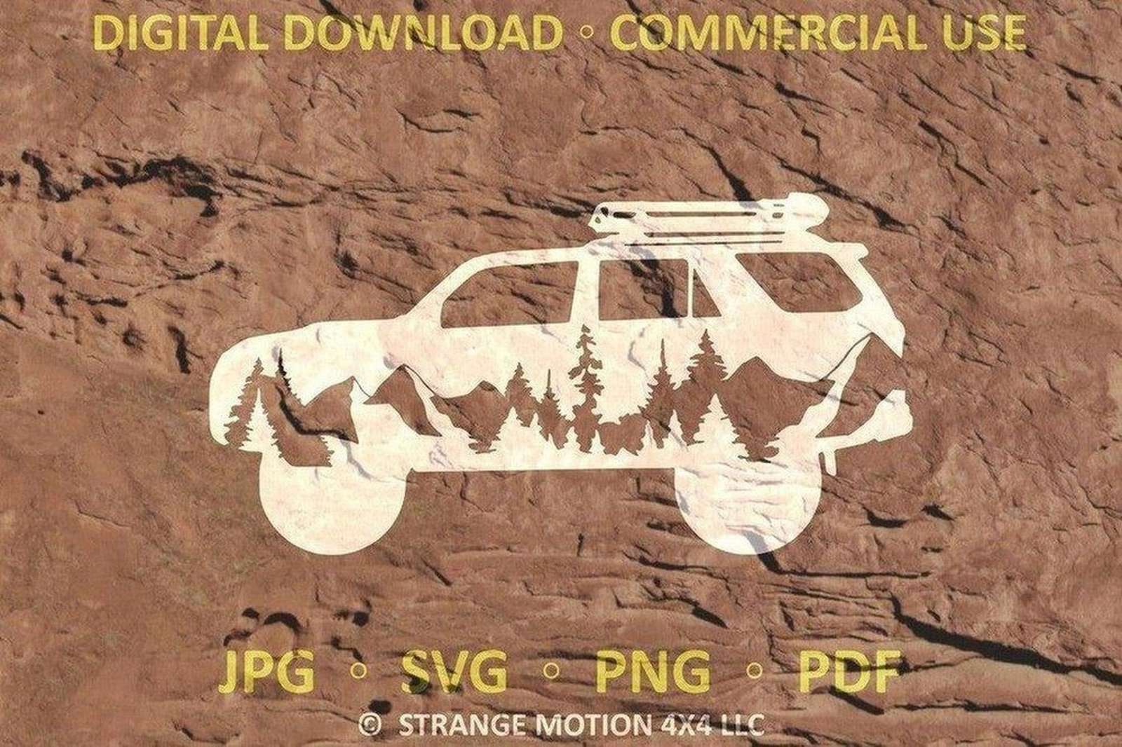 5th Gen Mountain File Pack for 4Runner - Commercial Use