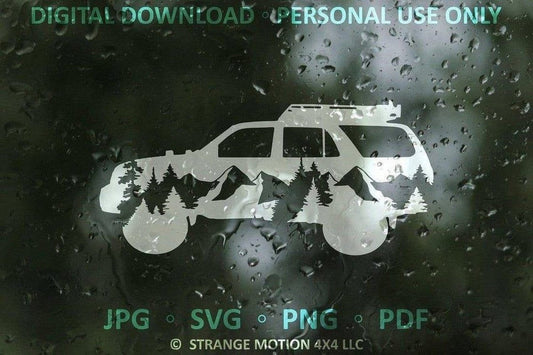 4th Gen Mountain File Pack for 4Runner - Personal Use
